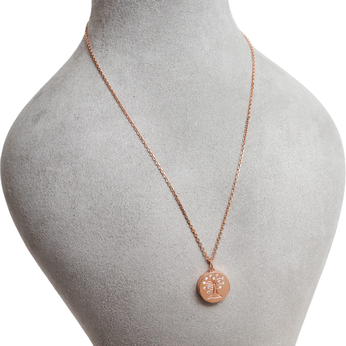 Grow Within necklace front view