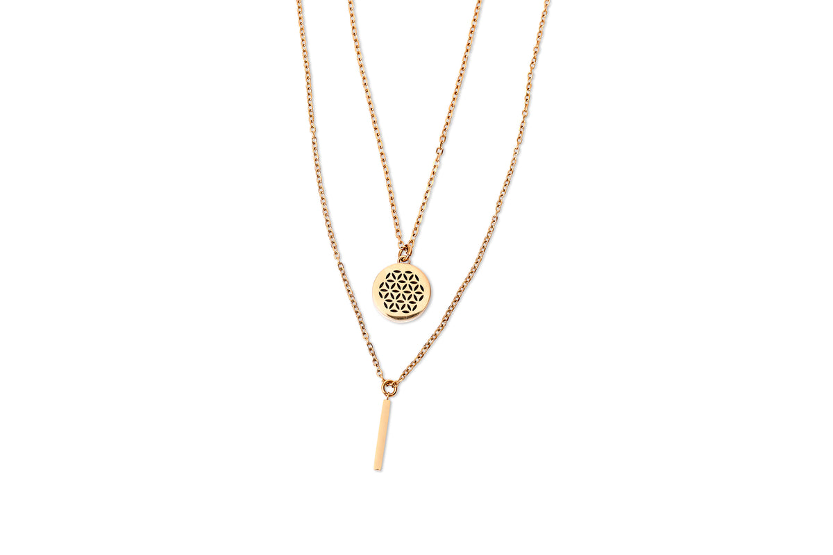 Love is Precious - Necklace in Rose Gold - Hermann Gourmet Cosmetics