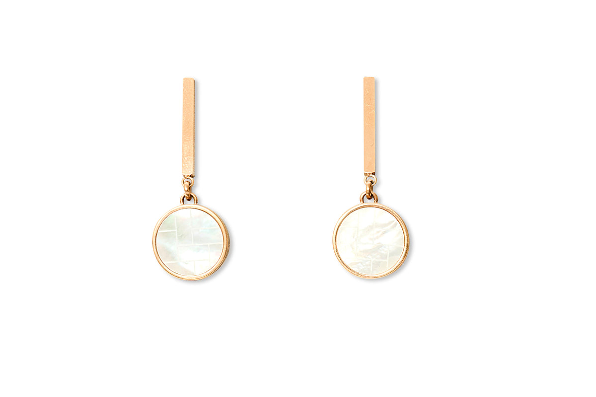 Love is Precious - Earrings in Rose Gold - Hermann Gourmet Cosmetics