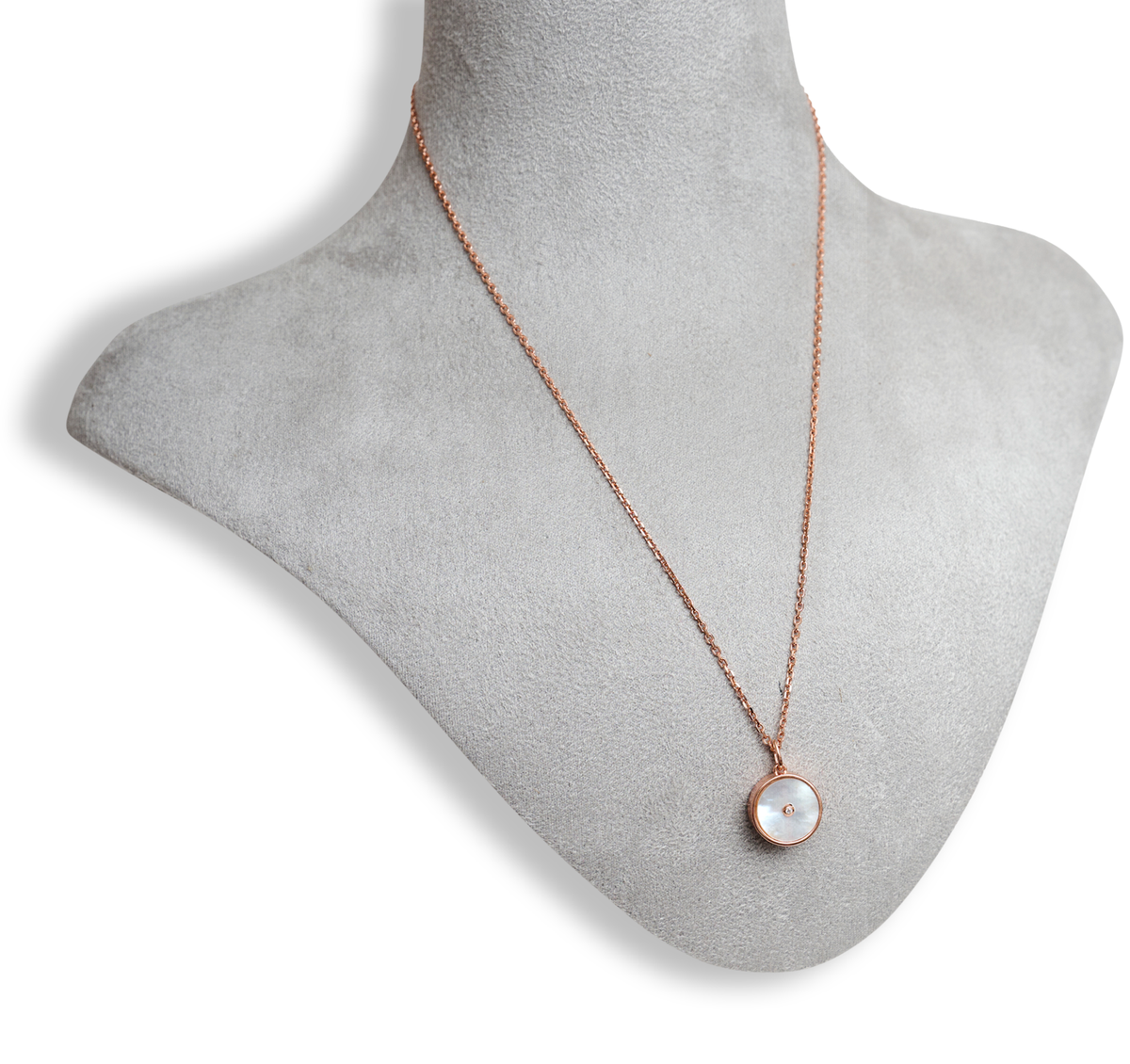 Love is Precious necklace front view