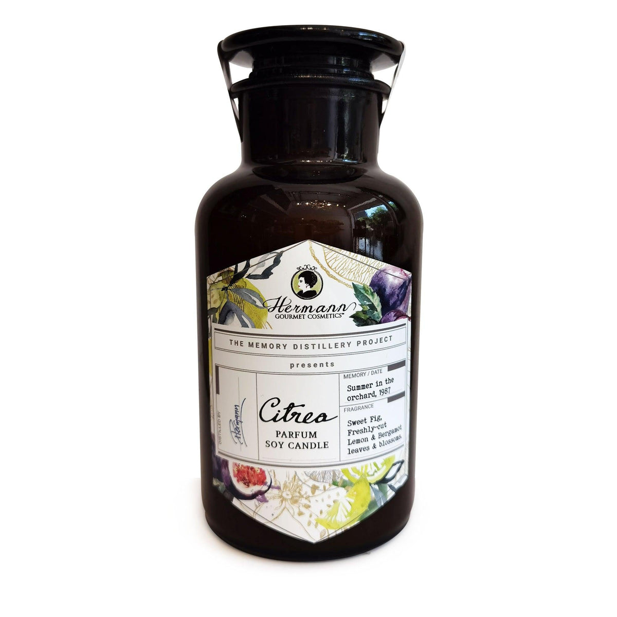 Citrea Parfum Apothecary Candle 500ml - Hermann Gourmet Cosmetics