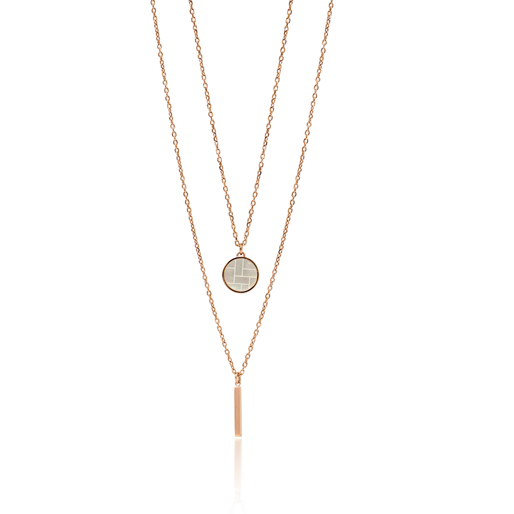 Love is Precious - Necklace in Rose Gold