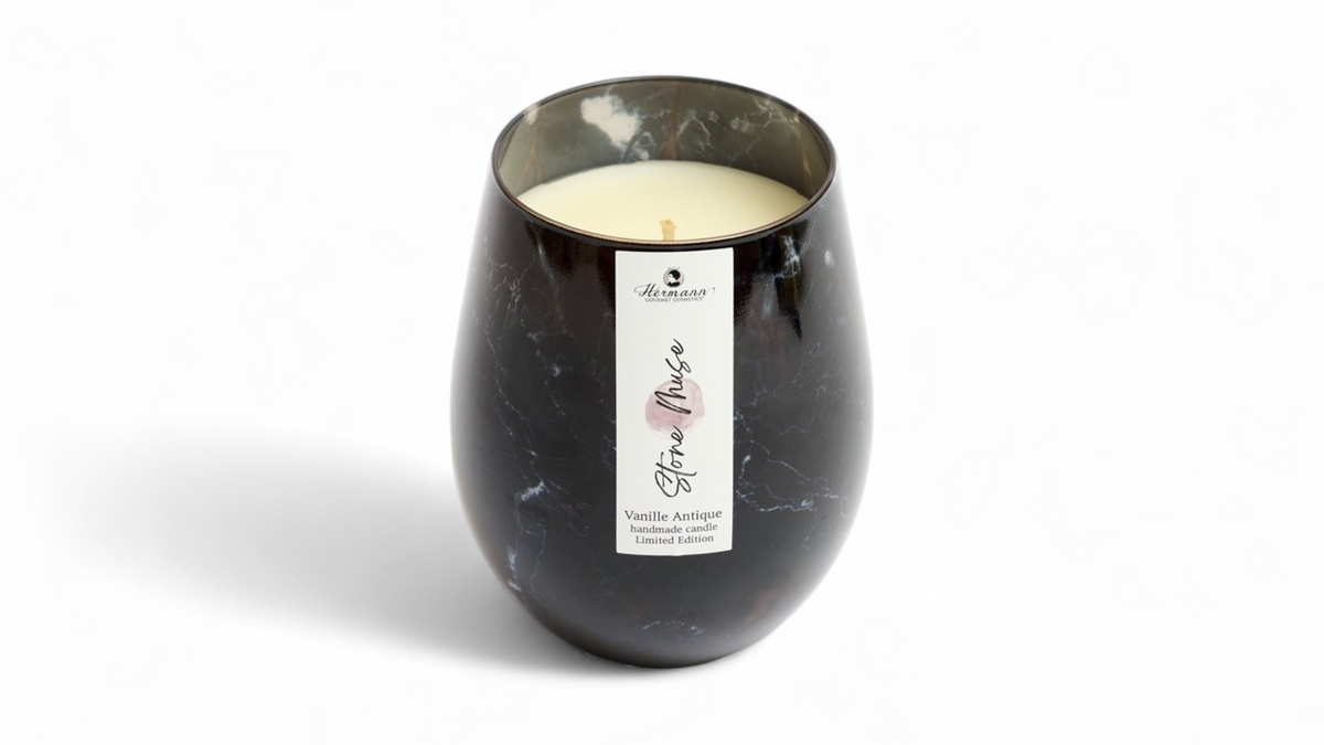 Stone Muse Vanille Antique Candle - Hermann Gourmet Cosmetics