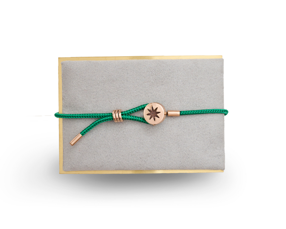 
            
                Load image into Gallery viewer, Choose to be happy in Green - Bracelet
            
        
