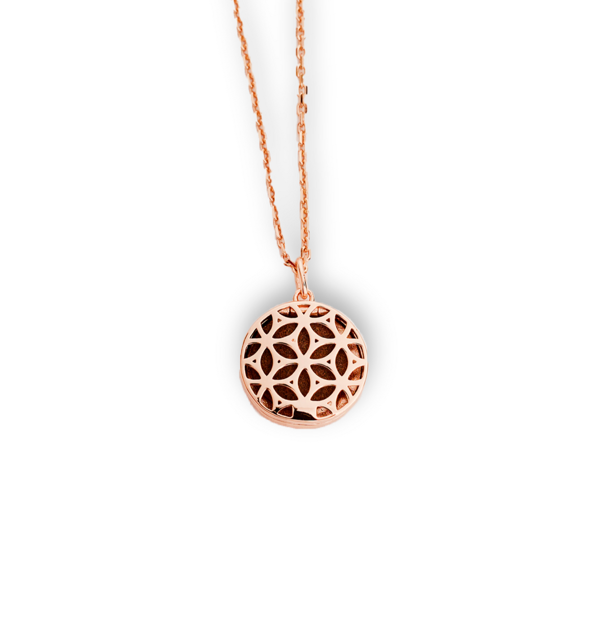 Inspirational necklace with growth message