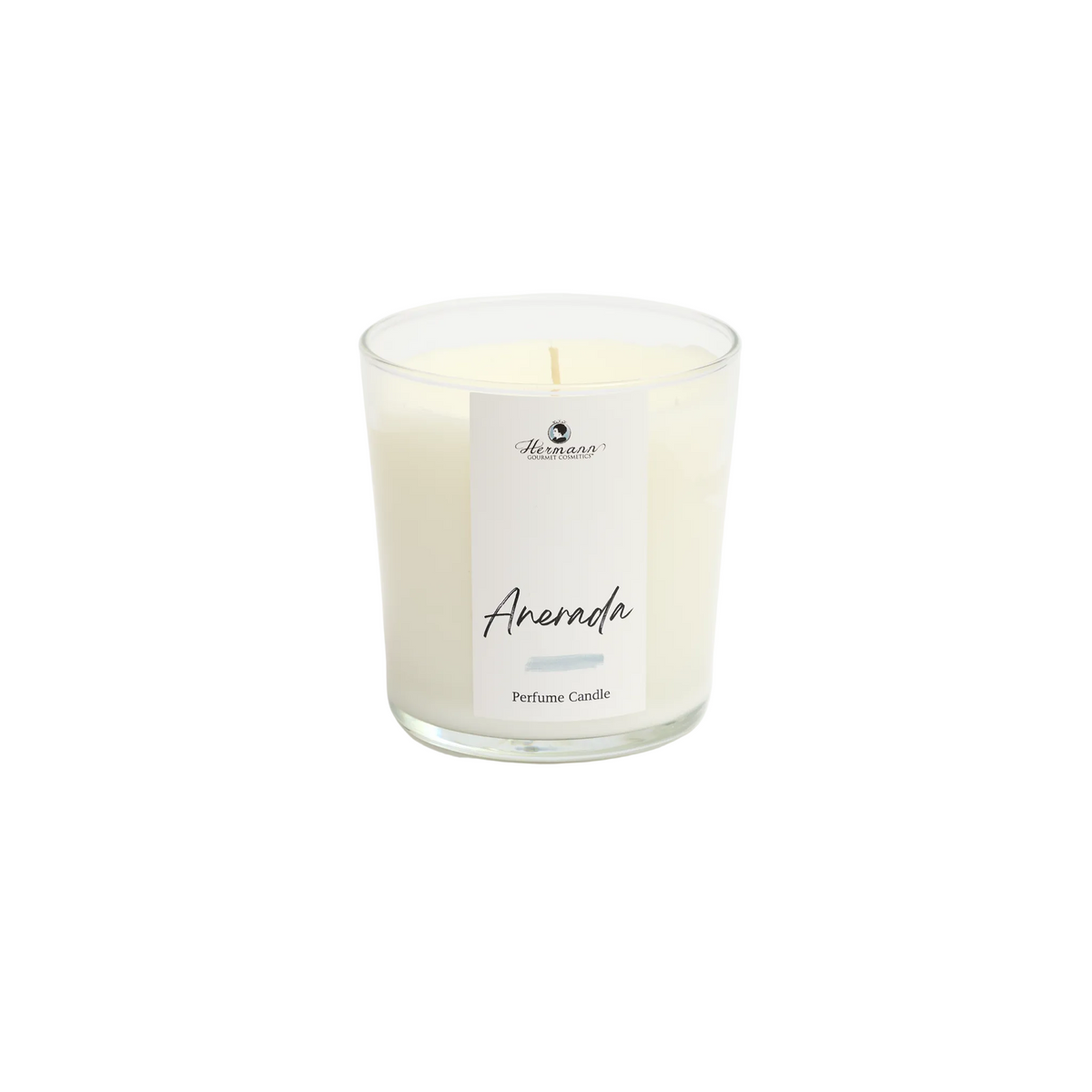  Anerada candle burning with warm glow