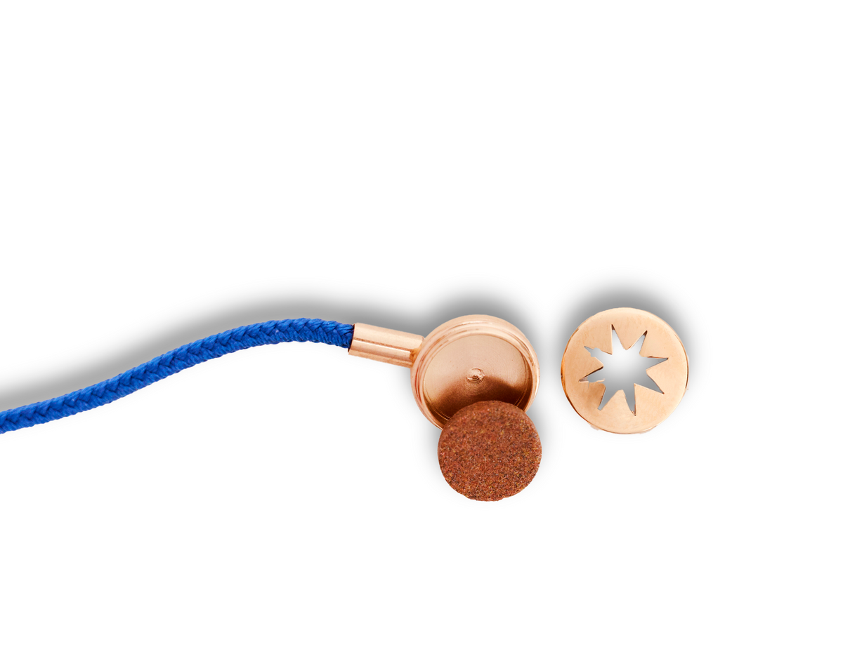 calming blue happiness bracelet design