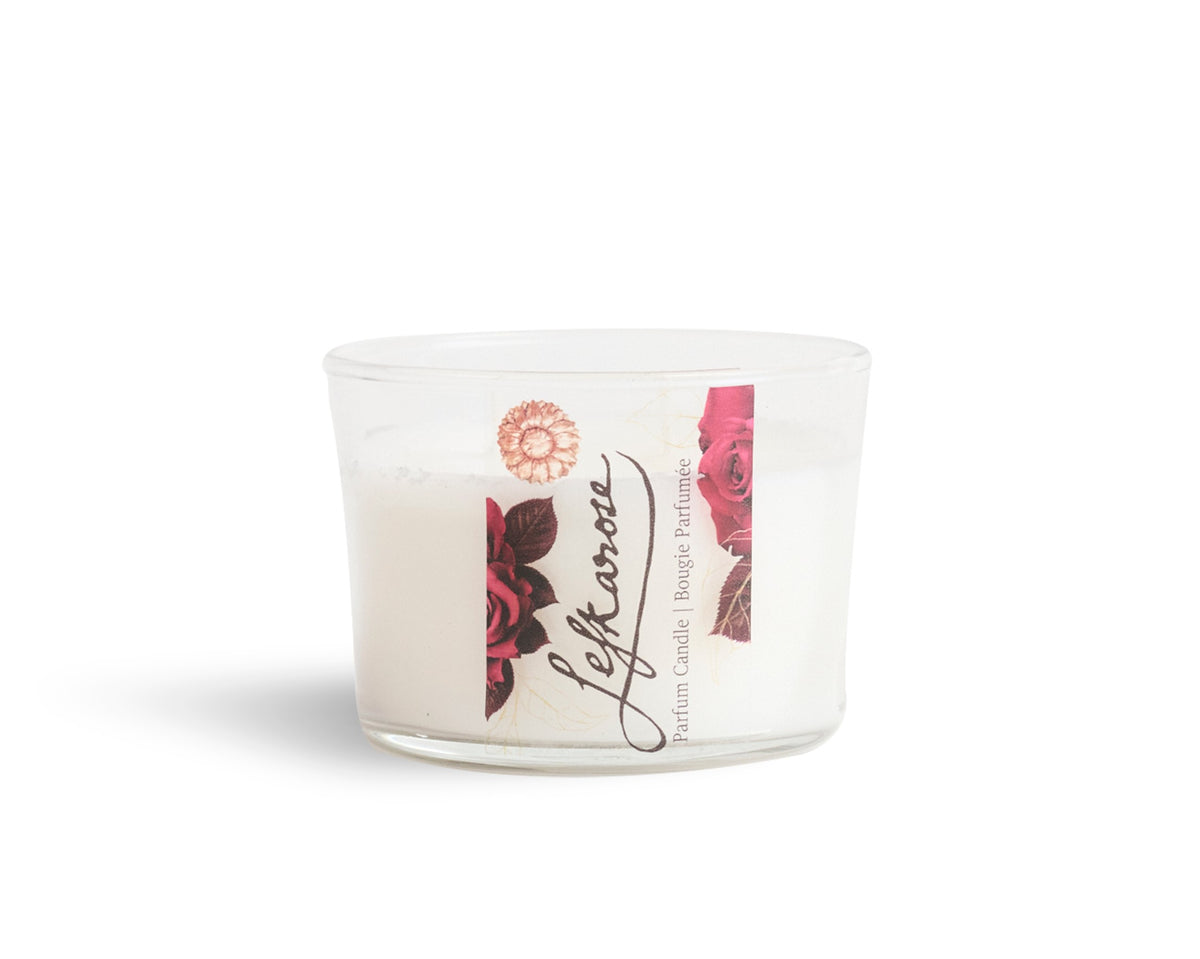  Lefkarose scented candle for relaxation