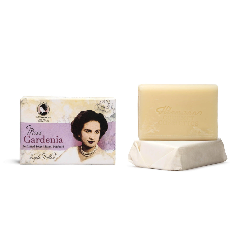 Miss Gardenia Luxury Perfume Soap - Hermann Gourmet Cosmetics